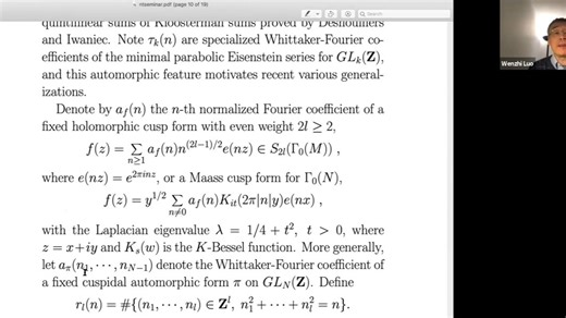 Circle Method and Automorphic Forms