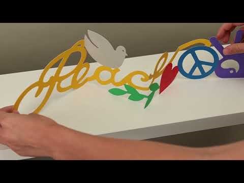 Peace Holiday Pop-Up Cards - Set of 8 | MoMA Design Store