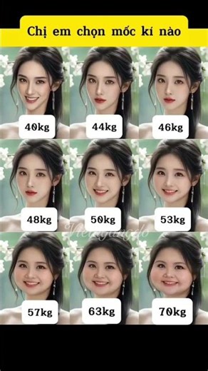 Các ce chọn mốc nào #khanginsulin #giammo #fyp #xuhuong #lamdep #youtubeshorts