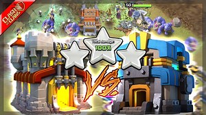 How to 3 Star a TH12 with a TH11 in Clash of Clans! by Clash Bashing!!