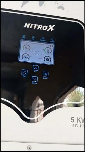 Inverex Nitrox Hybrid solar inverter complete settings | Smart load settings | Battery settings