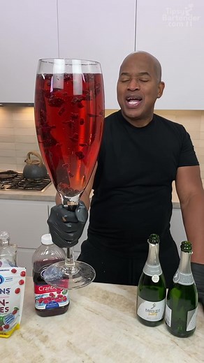 Giant Lava Lamp Magic Champagne