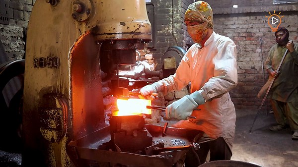 Amazing Process of Making High Quality Butcher Meat Cleaver Knife