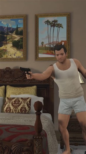 GTA V character Switch Scenes #gta5 #gameplay #pcgaming