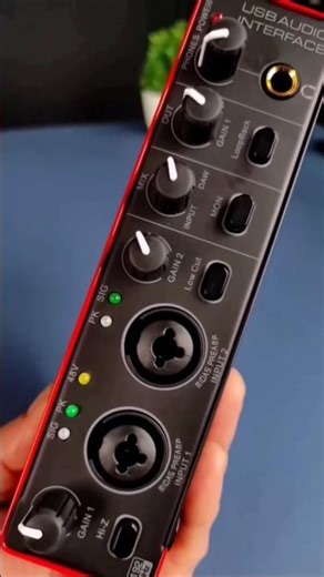 Best Budget Audio Interface for Live ❤️ ARVOX #AudioInterface #shorts #tech #shortvideo #livestream
