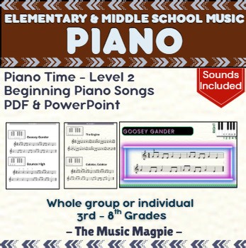 Beginner Piano Songs  | Piano Time Level 2