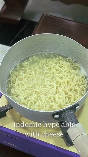 indomie upgraded with one ingredient #hack #recipe #cheese #shorts