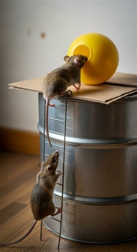 Shocking! Plastic balls became trap, mice had no escape #mousecontrol #pesttrap #DIY