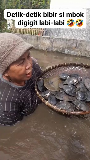 Siapa suruh dicium mbok 😂😂 #air #labilabi #sungai #fyp #monet #fb #pro #fitur | Achmad Aissy