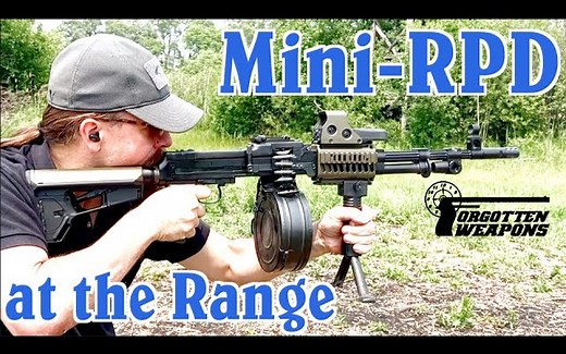 DSA's Modernized Mini-RPD at the Range【Forgotten Weapons】