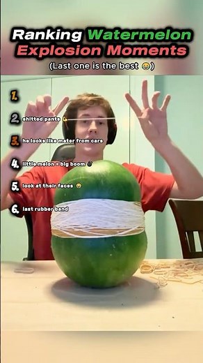 Ranking Funniest Watermelon Explosion Moments!!! 🍉💥