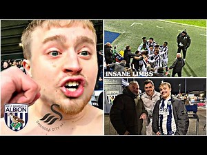WBA vs Swansea Vlog: Heggebo Scores 2 & Molumby Wins It! Unreal Comeback!