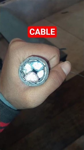 CABLE #college #electrical #education #experiment #cable #shortsfeed #ytshorts #iti