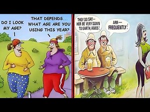 Hilarious Comic Strips 🤣 Age, & Pub Banter – Comics That’ll Make You Burst Out Laughing! (Part 6)