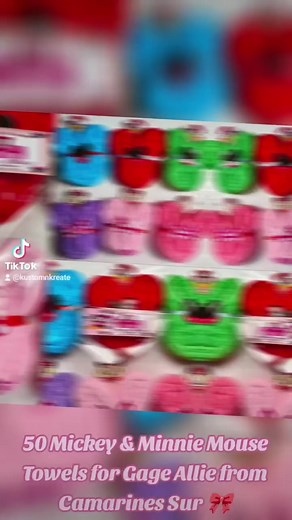 50pcs Mickey & Minnie Mouse Towels for Gage Allie from Camarines Norte 🎀 UNIQUE | AFFORDABLE | USEFUL SOUVENIRS since 2016 ✨ Shopee: shopee.ph/kustomnkreate FB Page: Kustom n Kreate Souvenirs & Embroidery Tiktok: kustomnkreate ✅ Towel Souvenirs with embroidery ✅ Bath Towel With Embroidery ✅ Corporate Souvenirs And many more! ‼️FOR ORDERS/ INQUIRIESPLEASE CALL US DIRECTLY FOR FASTER TRANSACTIONS ‼️ 09554388981 We accept calls between 8:00 AM- 6:00 PM ONLY! #towelsouvenirs #uniquesouvenirs #souve
