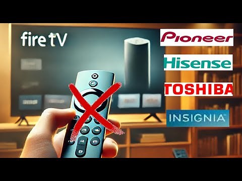 How Factory Reset ANY Fire TV Without or With REMOTE (Amazon Insignia Toshiba Hisense Pioneer FireTV