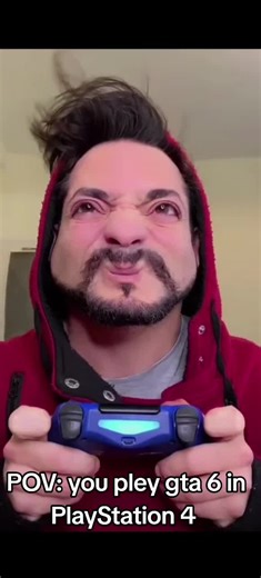 POV: you pley gta 6 in PlayStation 4