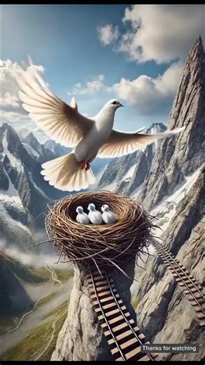 pahadi ke upar ek kabutar😭😭