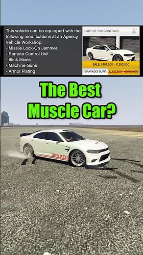 Buffalo STX The Best Weaponised Muscle Car? GTA Online