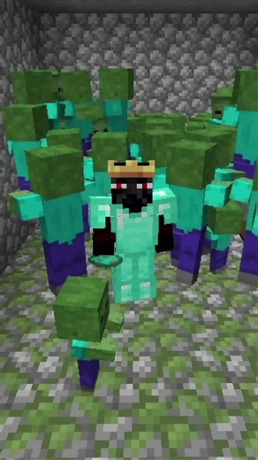 THE EASIEST ZOMBIE XP FARM!💎 #minecraft