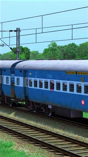 WAG7 TRAINS HIGH SPEED CROSSING | TRAIN CROSSING | TRAIN SIMULATOR #indianrailways #trainsimulator