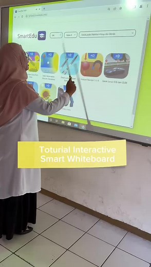 Tutorial Interactive Smart Whiteboard @Dinas Pendidikan Kota Bandung #smpn26bandung #sekolahdigital #smartwhiteboard