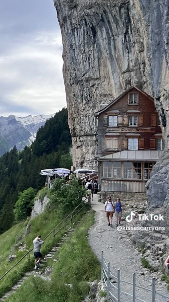 Unique Cliff Restaurant Experience in Switzerland