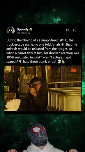During the filming of 22 Jump Street (2014), Jonah Hill wasn't ready