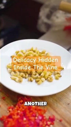 What's Hidden Inside This Vine? Uncovering the Sizzling Kudzu Worm Delicacy. #shorts