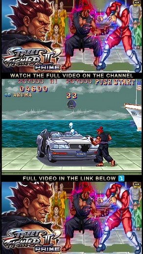 Akuma SMASHES Everything in Street Fighter 2 Prime Bonus Stage