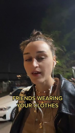 Dealing with Friends Wearing Your Clothes