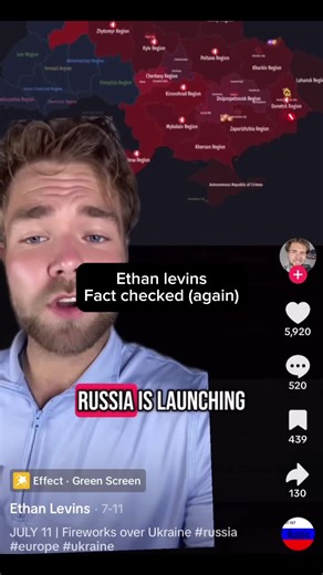 Ethan Levins Fact Checks Ukraine Conflict Insights