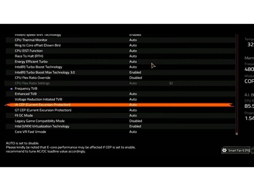 降压英特尔13/14代CPU不需要关闭CEP!【Actually Hardcore Overclocking】