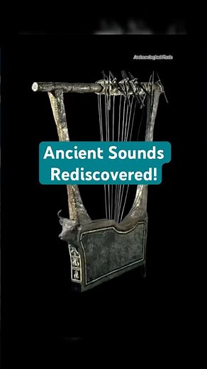 🎶 World’s Oldest Musical Instrument Found! | Ancient Silver Lyre from Mesopotamia#history#shorts