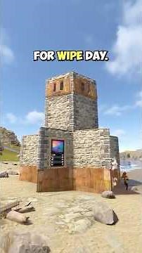 Building a Easy Solo BUNKER Base in RUST - #rust #rustgame #rustshorts #rustclips #shorts #rusttips