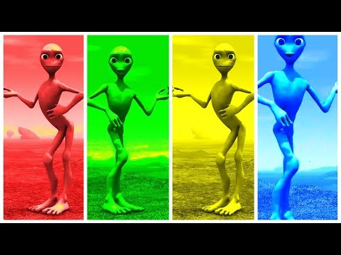 Dame Tu Cosita | Viral Dancing Green Alien – El Chombo ft. Cutty Ranks