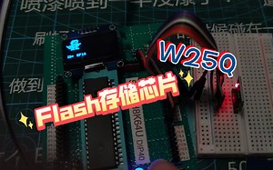 W25Q64/128存储芯片 Σ^0^♪春节终于驱动成功了