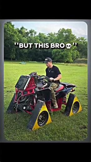 When the car guy decides to modify his ATV 😭 #atv #bmw #shorts