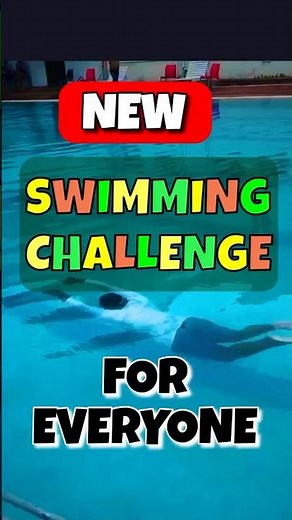 New swimming challange : Can you beat this ? swim Like pro #shorts #swimming #challange #swim