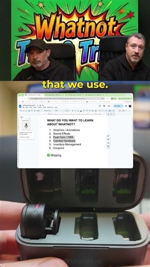 How to Set up Camera and Mics on Whatnot