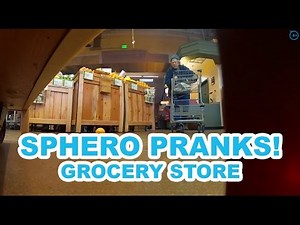 Robot Orange Prank at Grocery Store