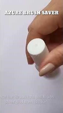 How to Use Azure Brush Saver Dip Powder 2021 | What is the Brush Saver for Dip Powder #shorts