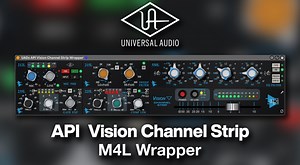 UAD API Vision Channel Strip Wrapper