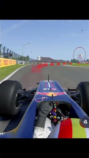 Red Bull RB6 crash braking marker Suzuka #f1 #racing #f1simracing #ps4 #gaming #gamingshorts