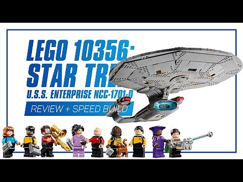 LEGO 10356 Star Trek: U.S.S. Enterprise NCC-1701-D - IN-DEPTH REVIEW