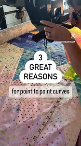 177K views · 1.4K reactions | 3 Great reasons for Point to Point Curves by Stitched By Susan #longarmquilting #freemotionquilting #quilting #sewing | Quilting Patterns & Tutorials | Facebook