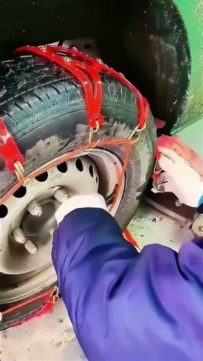 Full Process of Installing Snow Chains