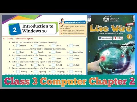 Solution - Introduction to Windows 10 | Class 3 Chapter-2 #livewire