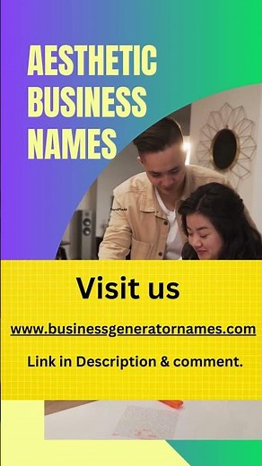 Aesthetic Business Names