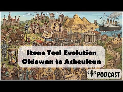 Stone Tool Evolution Oldowan to Acheulean (Podcast)